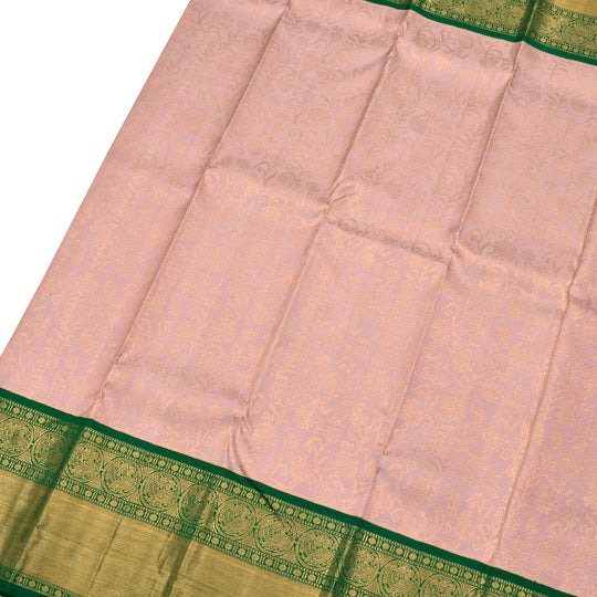 Lilac Kanchipuram Silk Saree